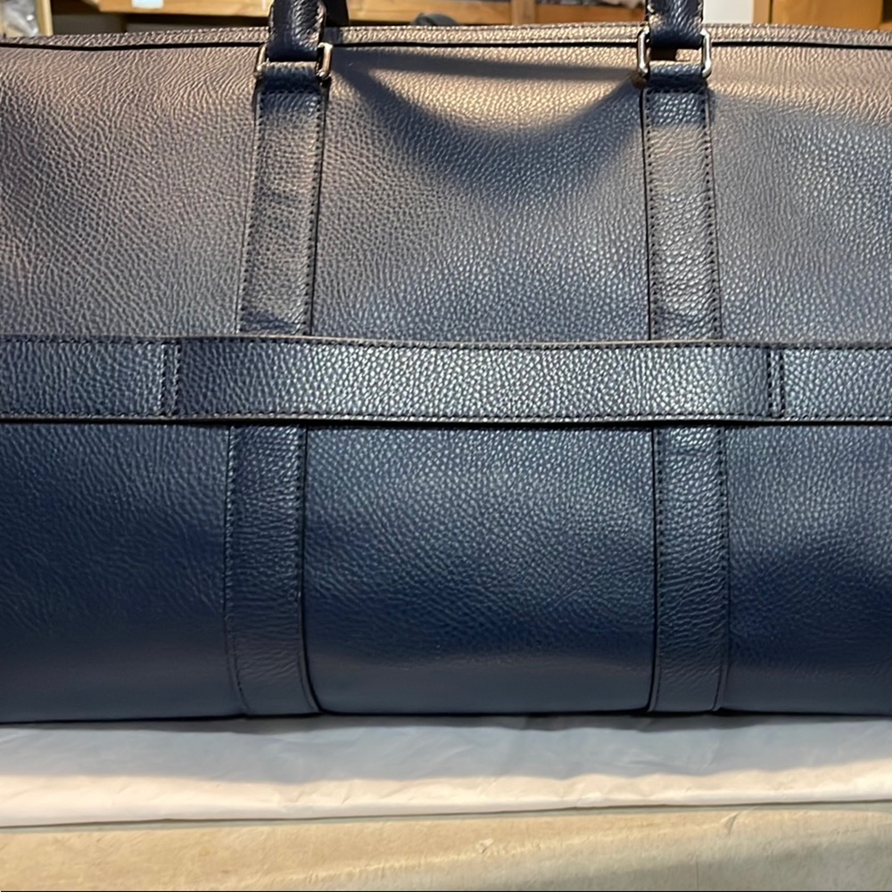 Michael Kors Navy Leather Handbag - Picture 4 of 4